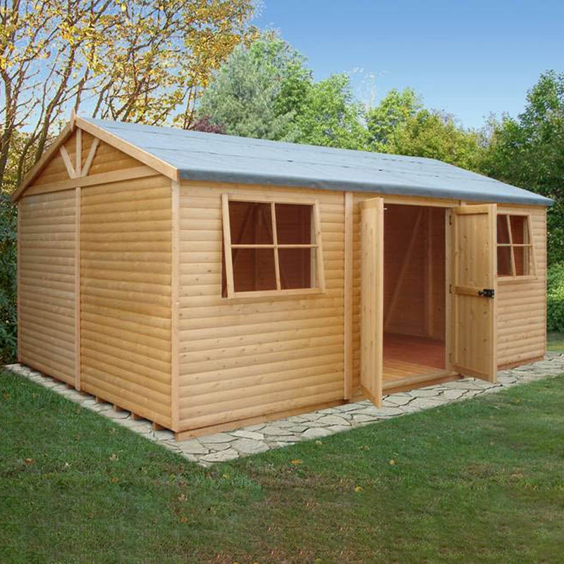 Goodwood Mammoth (10' x 30') Professional Tongue and Groove Apex Shed