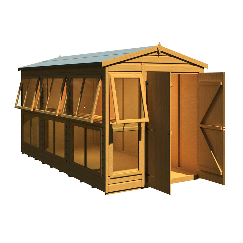 Sun Hut Potting Shed 6' x 12'