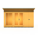 Lela Pent Summerhouse 12'x4' in T&G - Including 4ft Storage