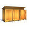 Lela Pent Summerhouse 12'x4' in T&G - Including 4ft Storage