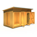 Lela Pent Summerhouse 12'x6' in T&G - Including 4ft Storage