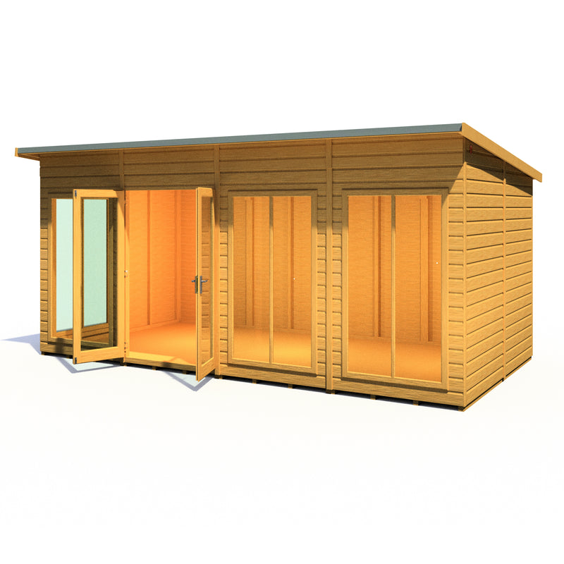 Lela Pent Summerhouse 16'x8' in T&G