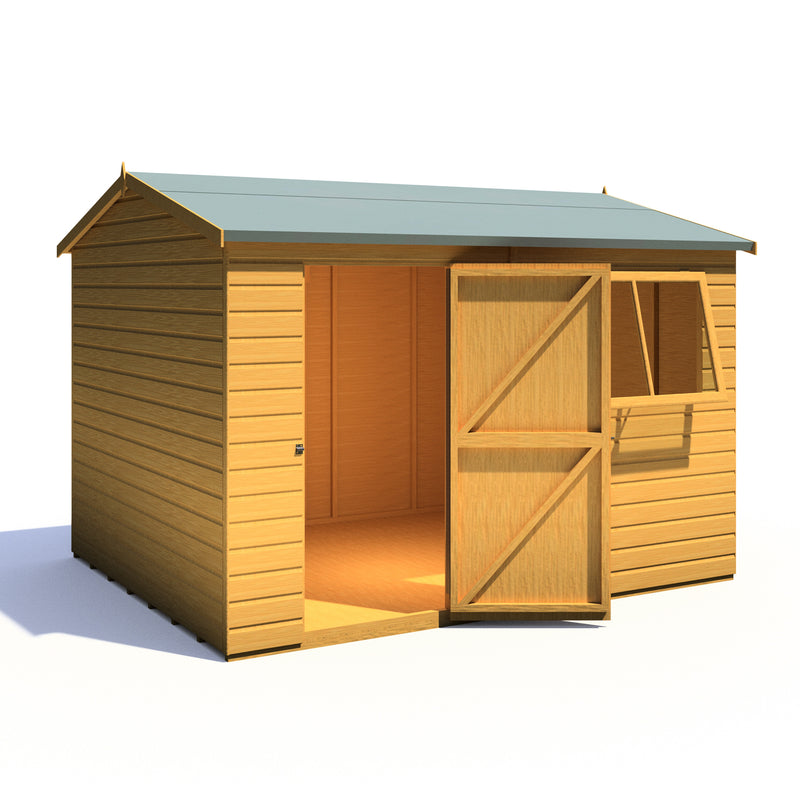 Lewis (10' x 8') T&G Reverse Apex Shed