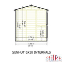 Sun Hut Potting Shed 6' x 10'