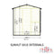 Sun Hut Potting Shed 6' x 10'