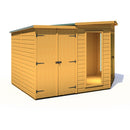 Barclay Corner Summerhouse with Side Storage (8' x 12')