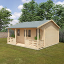 Woodlands Adlington Log Cabin in 44mm Logs