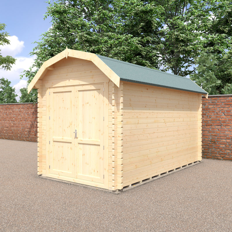 Woodlands Aldford Barn Log Cabin in 28 or 44mm Logs