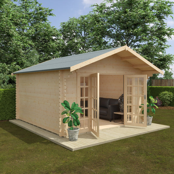 Woodlands Balmoral Log Cabin in 44mm Logs