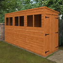 Woodlands Double Door Flex Pent Shed