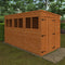 Woodlands Double Door Flex Pent Shed