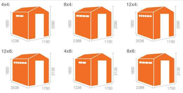 Woodlands Flex Apex Security Shed