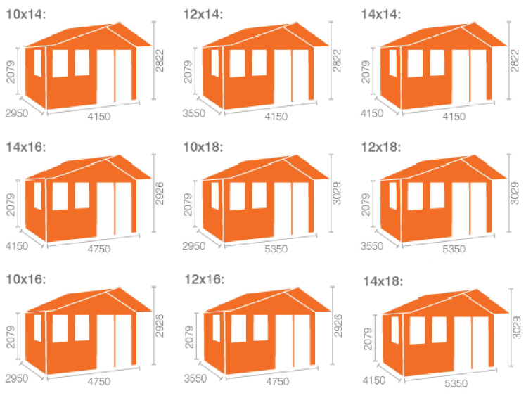 Woodlands Forde Log Cabin in 44mm Logs