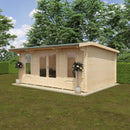 Woodlands Jacob Log Cabin in 44mm Logs