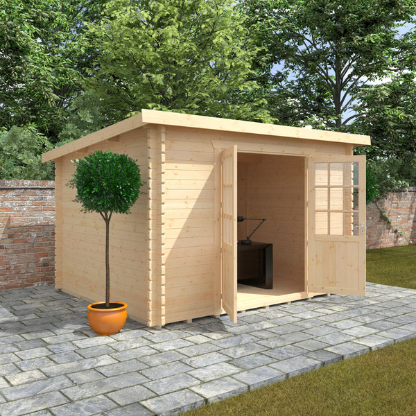 Woodlands Kingsley Log Cabin in 28 or 44mm Logs