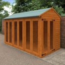 Woodlands Full Pane Flex Apex Summerhouse