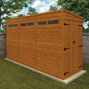 Woodlands Flex Pent Double Door Security Shed