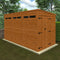 Woodlands Flex Pent Double Door Security Shed