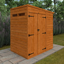 Woodlands Flex Pent Double Door Security Shed