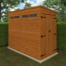 Woodlands Flex Pent Double Door Security Shed