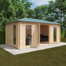 Woodlands Regatta Log Cabin in 44mm Logs