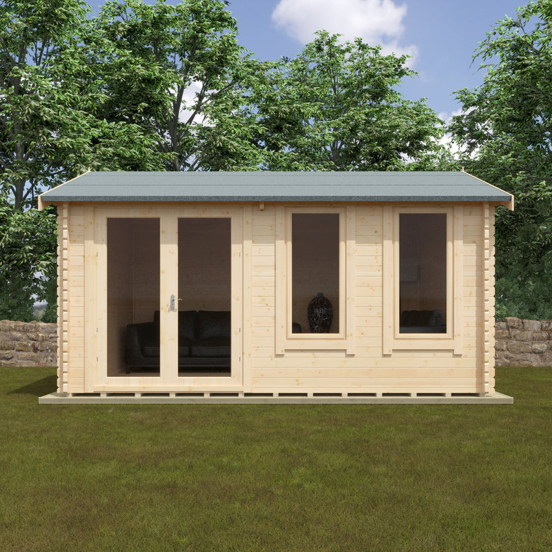 Woodlands Sherbourne Log Cabin in 44mm Logs