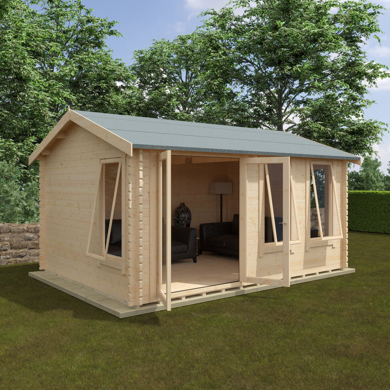 Woodlands Sherbourne Log Cabin in 44mm Logs