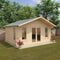 Woodlands Sutton Log Cabin in 44mm Logs