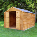 10'x8' Overlap Apex Shed