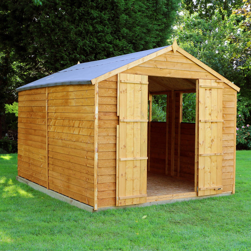 10'x8' Overlap Apex Shed